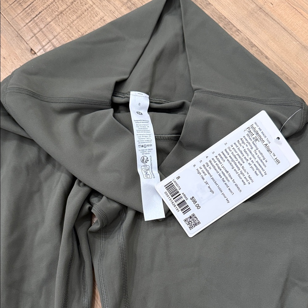 Lululemon Align High-Rise Pants in Olive - Picture 5 of 5